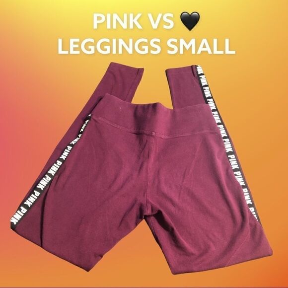 Pink Purple Eggplant Yoga Leggings - Picture 3 of 7